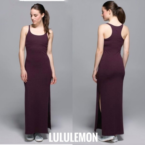 lululemon athletica Dresses & Skirts - Lululemon Athletica Refresh Purple Maxi Dress size 4or 6